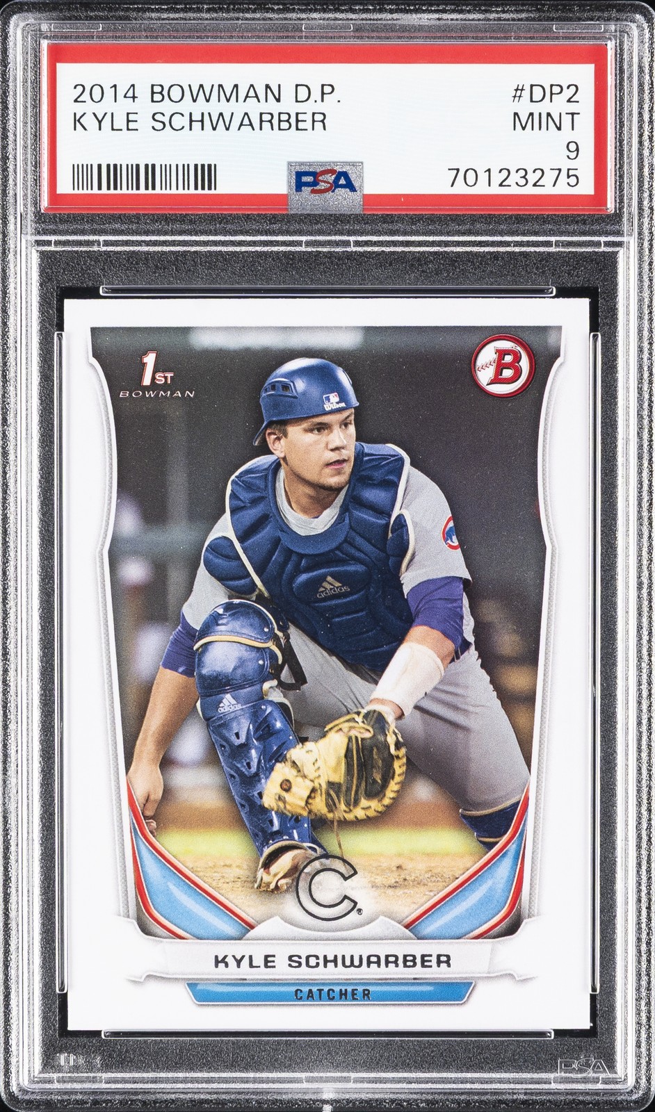 2014 BOWMAN DRAFT #DP2 KYLE SCHWARBER PSA 9