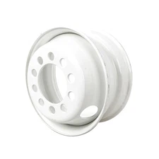 Accuride 28112PKWHT21 Steel Wheel   17.5x6.75, 10 Hole, Stud Piloted, Tubeless,