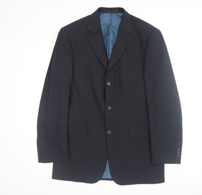 Anzugjacke Herren UK Größe 38 Marks and Spencer Regular Blau