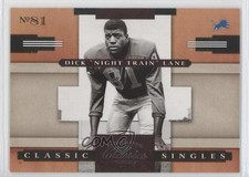 2008 Donruss Classics Classic Singles /1000 Dick Lane Night Train #CS-17 HOF 0j0