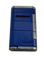 XIKAR 531BL Allume Single Jet Torch Cigar Lighter Blue Lifetime Warranty - NEW
