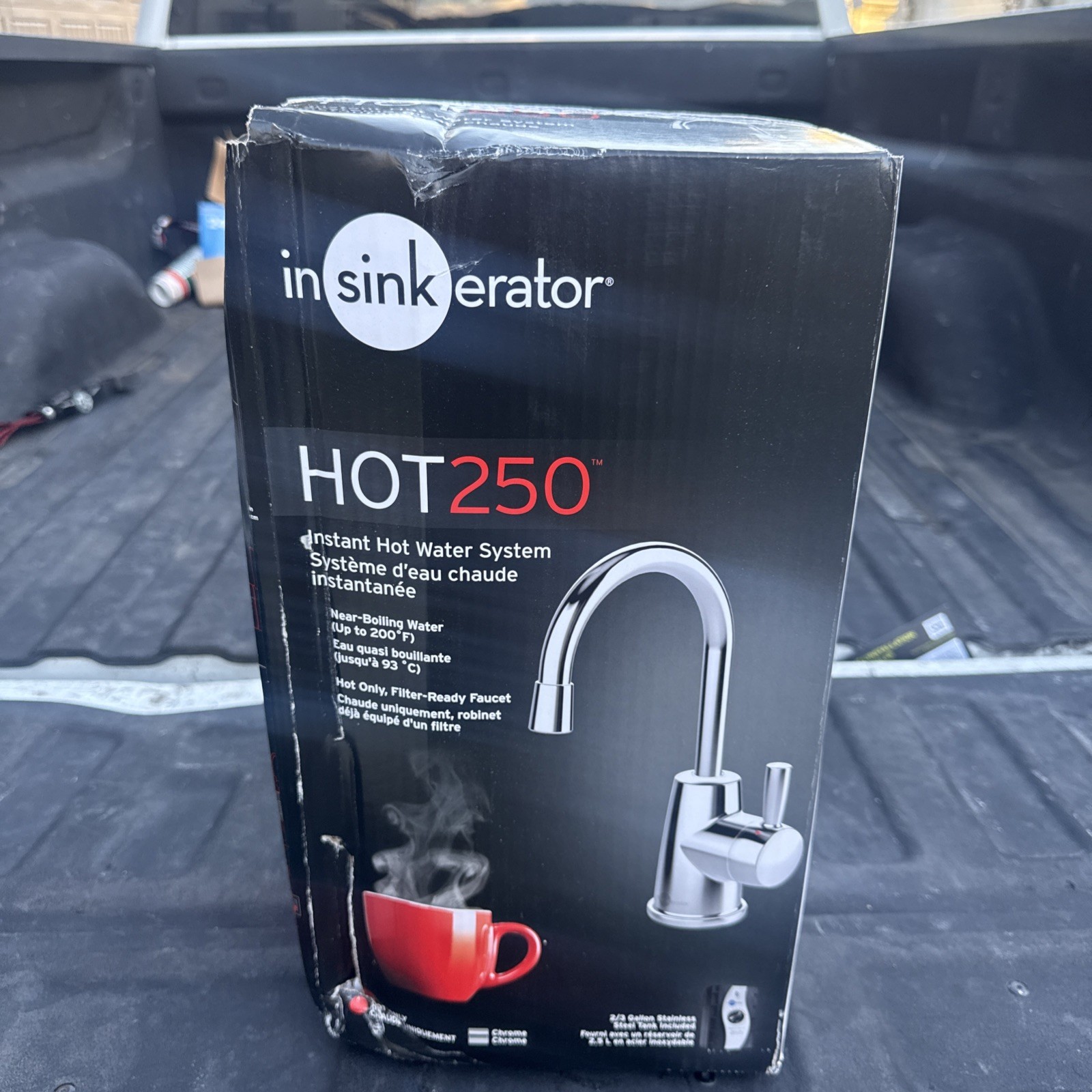 In-Sink-Erator H-250C-Ss Hotwaterdispenser, 0.67Gal, 81/4Infaucet