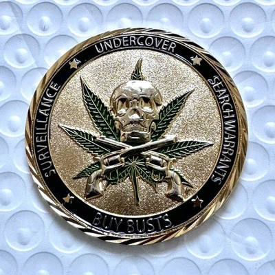  Medway Ohio Police Narcotics Coin DEA HSI ICE FBI ATF CIA USMS USSS Gang