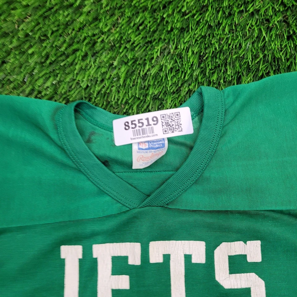 Camiseta deportiva vintage de los 80 NY Jets mediana 20x24 Wesley-Walker #85 hecha en EE. UU. Foto 2 de 4