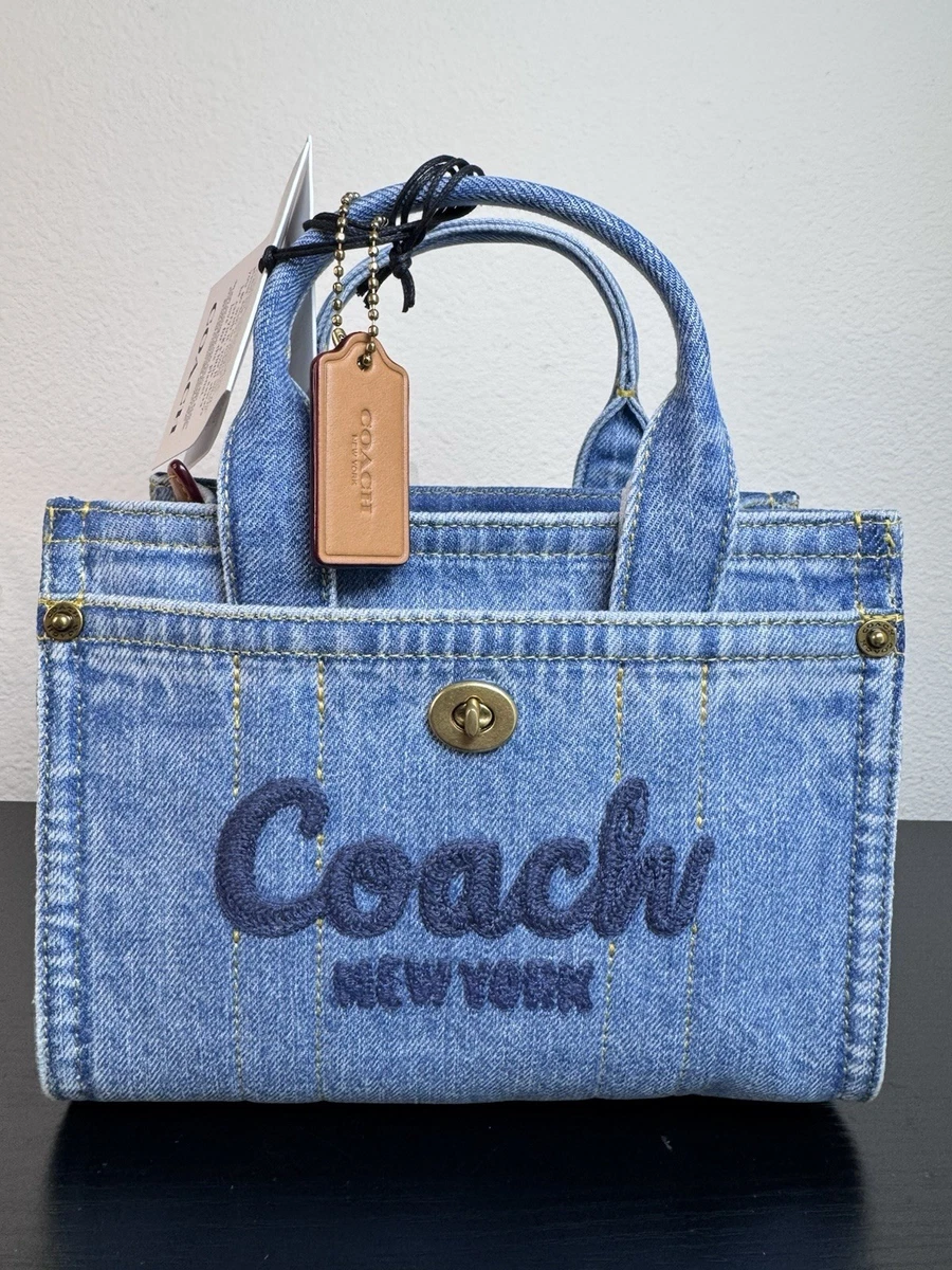 Coach Denim Exterior Tote Bags & Handbags for Women for sale | eBay