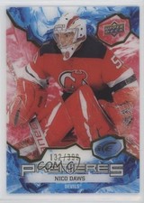 2021-22 Upper Deck Ice Ice Premieres Red 132/399 Nicolas Daws Nico Daws #207 2o7