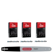 24" Bar & 3x Chains For Husqvarna 395Xp 395XPG 395XPW 240VXLHD009 / 72DPX084G(3