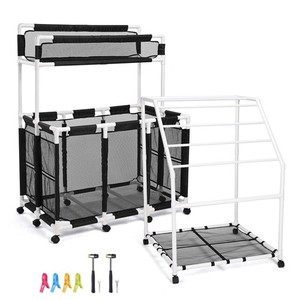 AplusChoice 424-gallon Float Pool Storage Bin w/ Towel Rack Holder Pool Noodles
