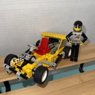LEGO TECHNIC ROAD RALLY V  8225 INSTRUCTIONS & FIGURE RETIRED 1995