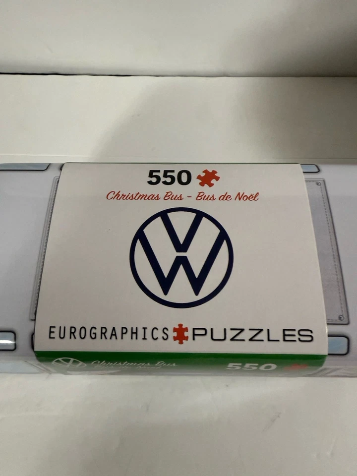 VW Christmas Bus Tin (Jigsaw) Puzzle 550 Piece New - Image 3 of 4