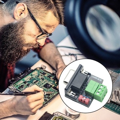 DB9 Female CAN Bus Adapters Board with Integrated 120Ohm Terminals Resistors for