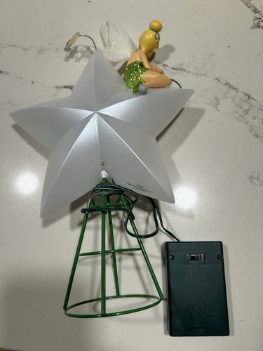 Disney Store Tinker Bell Light Up Tree Topper - Picture 3 of 5