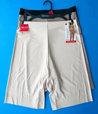 Skinnygirl 3 pk SG7131 Sz L  High Waist Tummy Thigh Slimmer Shaping Shorts Laser