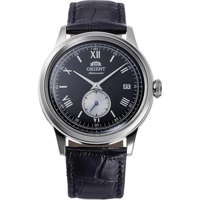 Orient Bambino Herrenuhr RA-AP0101B30B kleine Sekunde 38mm schwarz Datum Zifferblatt 30M