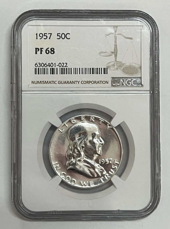 1957 Proof Franklin Half Dollars for sale | eBay