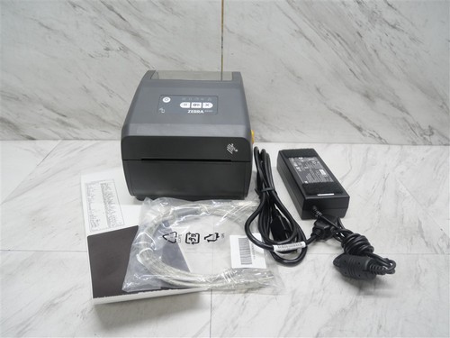 ZEBRA ZD421 THERMAL BARCODE LABEL PRINTER ZD4A042-D01W01EZ TESTED!