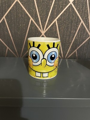 2011 Childs Kids Kinder s SpongeBob Schwammkopf Keramiktasse Tasse (2-seitig)