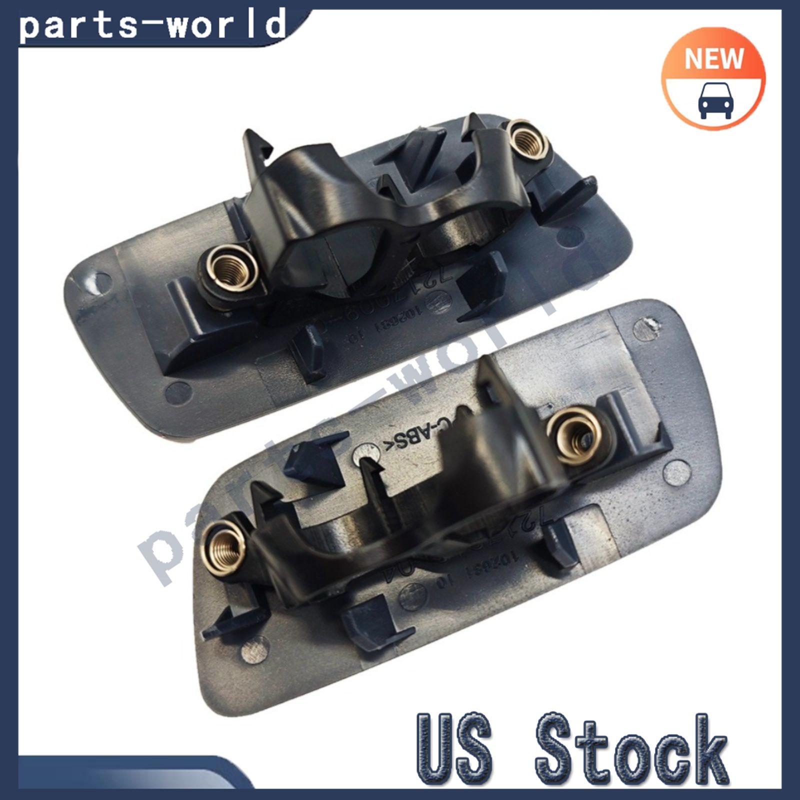 Right & Left Headlight Washer Cover 61677244960 Fits For 10-18 Rolls-Royce Ghost