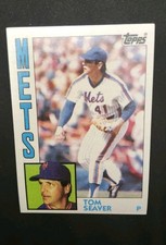 1984 Topps - Tom Seaver #740  HOF New York Mets
