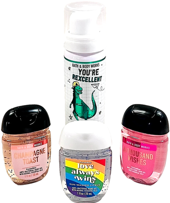 Pick Sanitizer Dinosaur Foam or 1000 Wishes/Ch Toast PocketBac