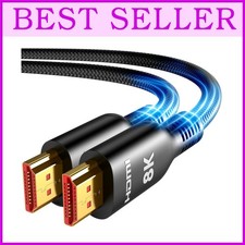 35ft 8K HDMI Cable 2.1 48Gbps Dynamic eARC HDCP 2.3