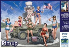 Master Box 35183 Pin-up in 1:35 - 1:32  6 Fig...