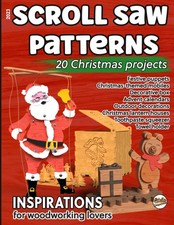 Scroll Saw patterns, 20 Christmas Projects: Special Christmas, Woodcraft, for th