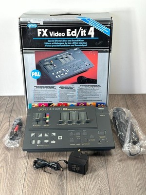 SIMA FX Video Ed/it 4 Computer Controlled Special Effects Editor & Sound Mixer