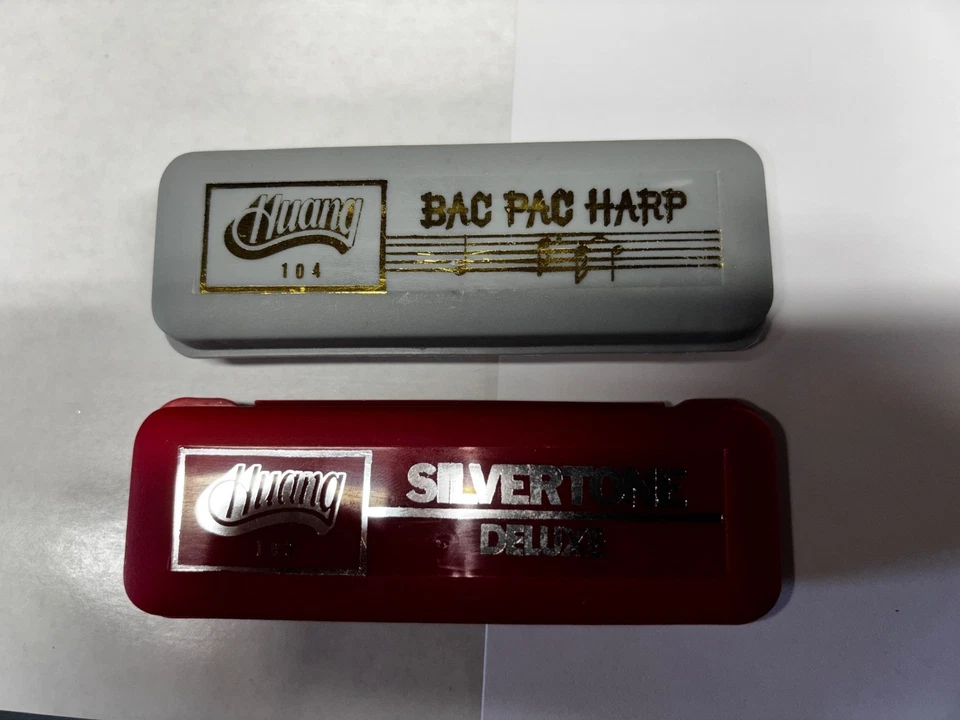HARMONICA Huang HARP  KEY OF  F  & F TENOR  LOW F NEW UNUSED  HOHNER 2 pc LOT - Image 3 of 4
