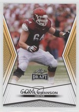 2014 Leaf Draft Gold Travis Swanson #58 Rookie RC