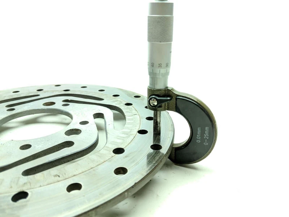 09 Can Am Spyder GS 990 rueda delantera rotor de freno de disco Foto 2 de 4