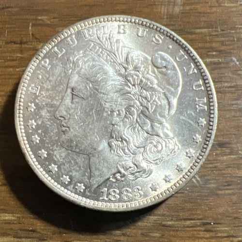 1883 Morgan O Silver Dollar $1 0.9 Fineness 90% Silver Circulated Coin