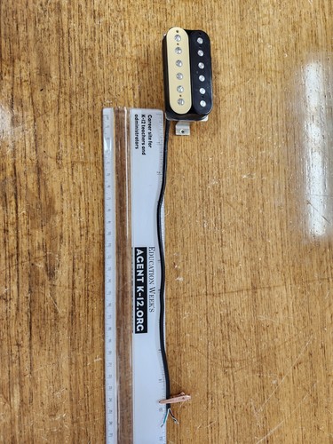 Gibson USA Lead Tradbucker Bridge Humbucker Pickup 4 Conductor Zebra - Picture 3 of 3