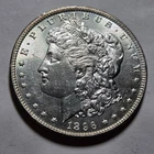 1896-P MORGAN $1 Dollar 90% Silver Coin ~ Original Brilliant Uncirculated BUnc ~