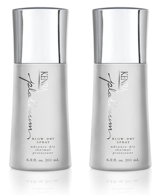 #ad Kenra Platinum Blow Dry Spray Detangles Smooths Softens 6.8oz 2 Pack $39.99