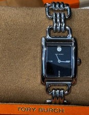 NEW TORY BURCH The Eleanor Stainless Steel Bracelet Watch 25mm TBW1072