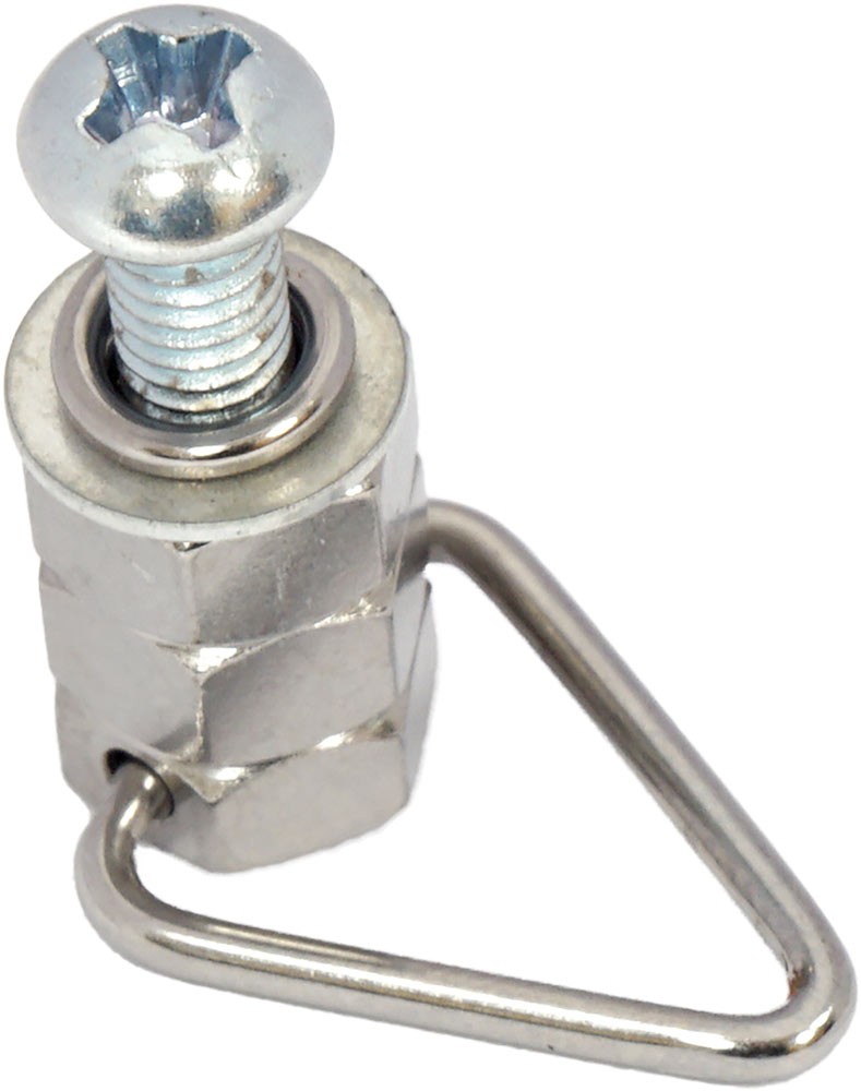 Viking VS-303-EP Banjo End Pin Strap Hook, Nickel plated iron, at Hobgoblin Musi