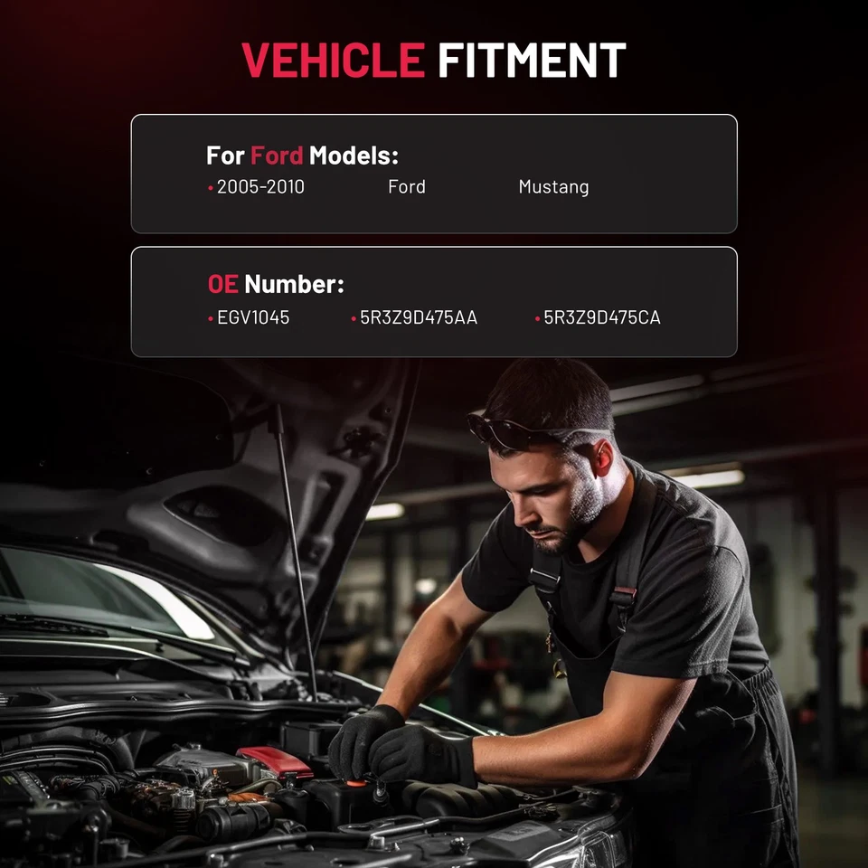 EGR Valve For 2005 2006 2007 2008 2009 2010 Ford Mustang 4.0L V6 EGV1045 - Image 4 of 4