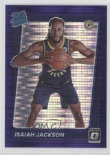 2021 Panini Donruss Optic Target Box Set Purple Pulsar Prizm Isaiah Jackson 1i1x