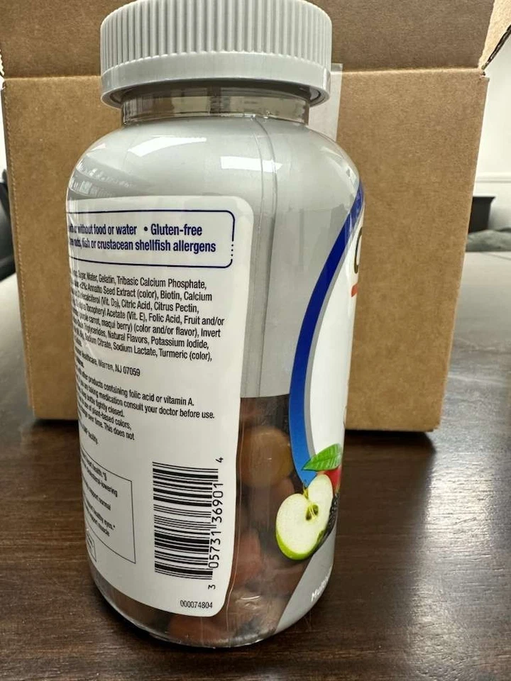 Multivitamínico Centrum Multigummies masculino 50 Plus gomas 140 CT - Imagem 2 de 4