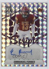 2024 Panini Mosaic Scripts Emmanuel Forbes #SC-EMF Auto 1i98