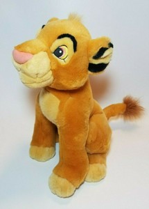 young simba stuffed animal