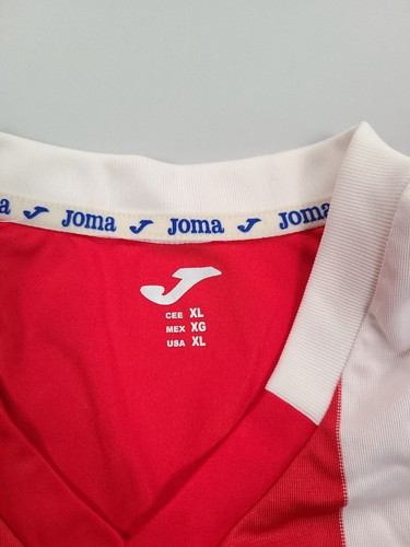 Joma Shirt Adult Extra Large Red Soccer Jersey Futbol Outdoors Casual Mens - Picture 6 of 8