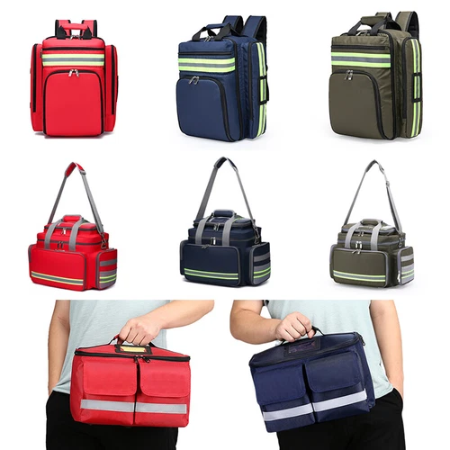 Kit médico de primeros auxilios mochila de rescate de emergencia almacenamiento gran capacidad exterior*/ - Imagen 3 de 32