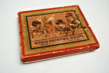 Vintage Noris Printing Outfit Children  s Educational Toy Made in Germany Collect