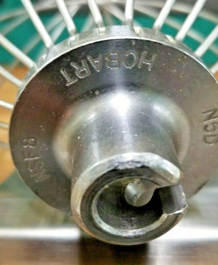 Hobart N50, 5 Quart Stainless Wire Whip Attachment. N5D for 5 Qt N50