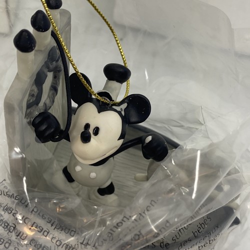 Disney Early Moments 2011 Mickey Mouse Steamboat Willie Ornament New in Box - Picture 3 of 3