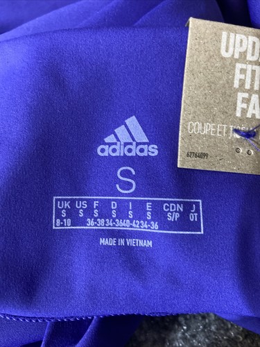 Adidas 7/8 Training High Rise Tights Women's Size: Small (4-6) Color: Purple - Picture 6 of 11