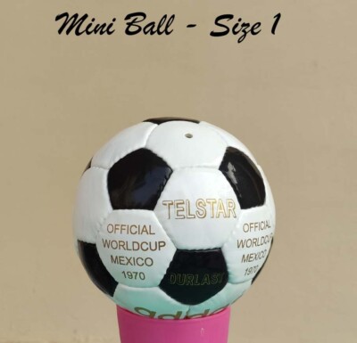 Adidas Telstar Durlast 1970 Mexico Fifa World Cup Mini Soccer Ball