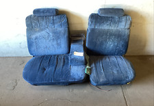 1971-1972 Cadillac El Dorado Caprice 6040 Front Split Bench Seat Blue.